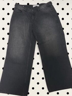 Hollister Black Wide-Leg Flare Jeans